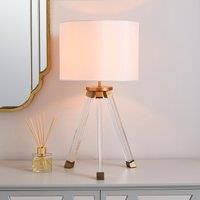 Hotel Finley Tripod Table Lamp Gold