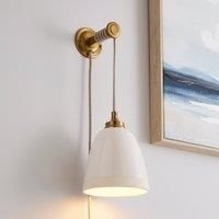 Churchgate Harby Plug In Wall Light