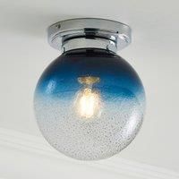 Torbay Bathroom Ceiling Fitting Blue