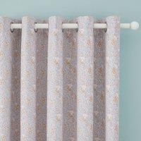 Ditsy Bunny Blackout Eyelet Curtains