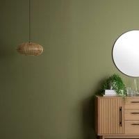 Dunelm Light Moss Eggshell Emulsion Paint Green