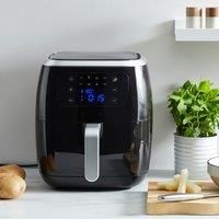 Digital 6.8L Black Air Fryer
