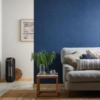 Grasscloth Plain Navy Wallpaper Navy Blue