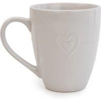 Embossed Hearts Mug