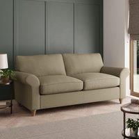 Rosa Soft Chenille 3 Seater Sofa Green