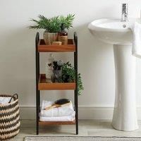 Fulton Wood Shelf Unit Pine (Brown)