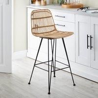 Pax Rattan Barstool Natural