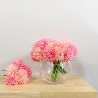 Artificial Spiky Chrysanthemum Stems