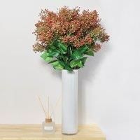 Artificial Pink Flowering Laurel Stem