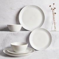 Curves 12 Piece Dinner Set White