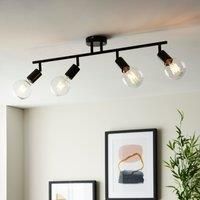 Elements Koppla 4 Light Semi Flush Spotlight Bar