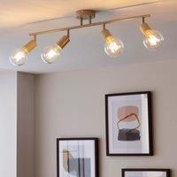 Elements Koppla 4 Light Semi Flush Spotlight Bar