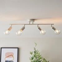 Elements Koppla 4 Light Semi Flush Spotlight Bar