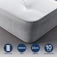 Fogarty Just Right Extra Comfort Open Coil Mattress White