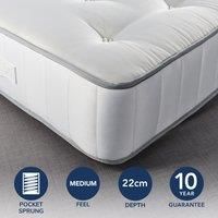 Fogarty Dreamy Comfort Wool 1500 Pocket Sprung Mattress White