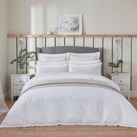 Dorma Purity Tetbury 100% Cotton Duvet Cover and Pillowcase Set