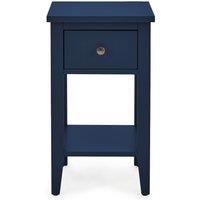 Lynton Navy Compact Bedside Navy Blue