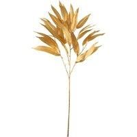 Artificial Gold Leaf Stems