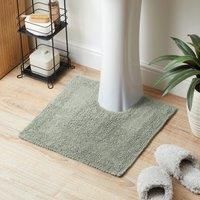 Super Soft Reversible Sage Pedestal Mat Green