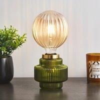Niamh Ribbed Glass Table Lamp Base