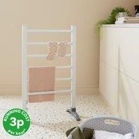 Heated Ladder Airer Grey