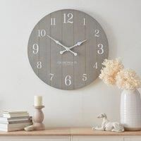 Churchgate Distressed Wooden Wall Clock