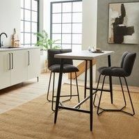 Zuri Bar Table Grey