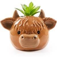 Artificial Plant in Cow Pot