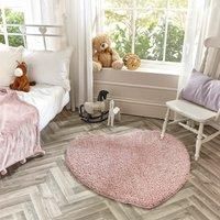 Marvel Heart Shaggy Washable Rug