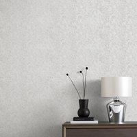 Mosaic Embossed Silver Wallpaper Silver