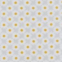 By the Metre Daisy PVC Grey