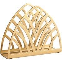 Gold Hammered Napkin Holder