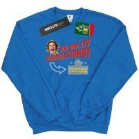 Elf  World apos;s Best Coffee  men's Sweatshirt in Blue