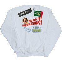 Elf  World apos;s Best Coffee  women's Sweatshirt in White