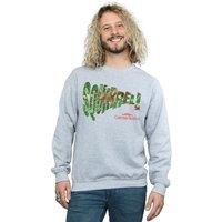 National Lampoon/'s Christmas Vacation Men/'s Squirrel Tree Sweatshirt Large Sport Grey
