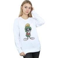 Looney Tunes Women's Marvin The Martian Pose Sweatshirt