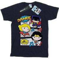 DC Comics Girls Chibi Super Friends Dance T-Shirt