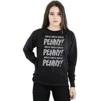 The Big Bang Theory  Knock Knock Penny  women's Sweatshirt in Black