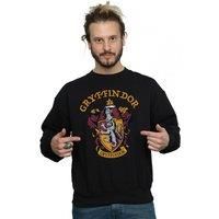 Harry Potter Men/'s Gryffindor Crest Sweatshirt Black Medium