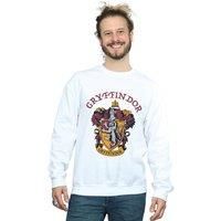 Harry Potter Men/'s Gryffindor Crest Sweatshirt White XX-Large