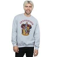 Harry Potter Men's Gryffindor Sweatshirt in Grey | Size: Small