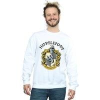Harry Potter Men's Hufflepuff Sweatshirt in White | Size: 3XL