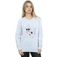 Disney Women/'s Villains Wicked Women Sweatshirt Heather Grey X-Large