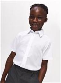 5 Pack White Short Sleeve Shirts 9 years