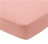 Habitat Egyptian Cotton 400TC Blush Fitted Sheet - Superking