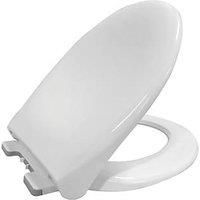 Quick Release Soft Close Toilet Seat Polypropylene White - No:MTC1511