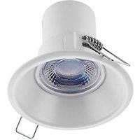 LAP CosmosEco Fixed Fire Rated LED Anti-Glare Downlight White 4W 500lm (121KJ)