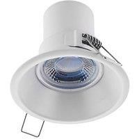 LAP CosmosEco Fixed Fire Rated LED Anti-Glare Downlight White 4W 500lm (103KJ)