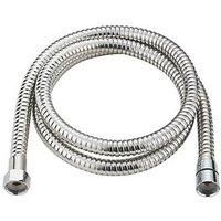 SWIRL SHOWER HOSE BLACK / SILVER 10MM X 1.5M 