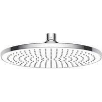 Swirl Density Adjustable Shower Head Chrome / White 230mm (568PG)